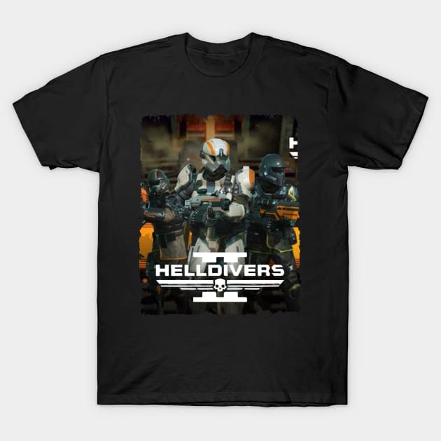Helldivers 2 T-Shirt by Roxy Khriegar Store